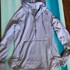 Striped Athleta Quarter-zip